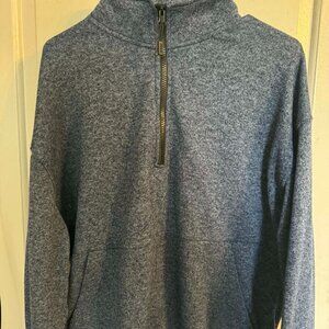 Victoria Secret PINK Collar Zip Crewneck Sweat Shirt